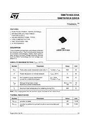 DataSheet SM6T6V8A pdf